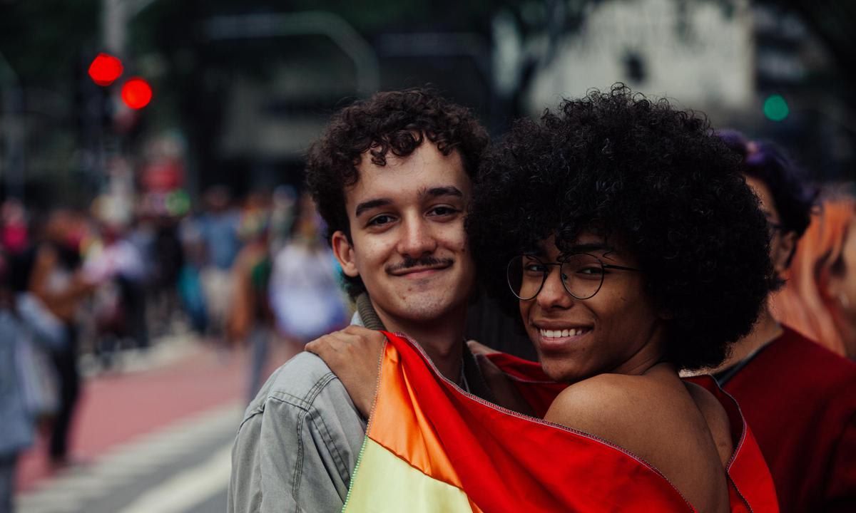 Gay Pride Parade in Sao Paulo