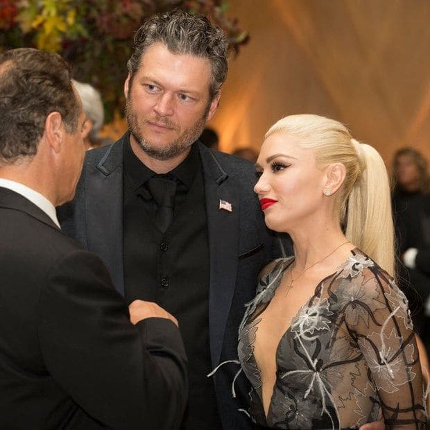 Blake and Gwen treated White House guests to their romantic duet.
Photo: Michael Reynolds DPA/PA Images