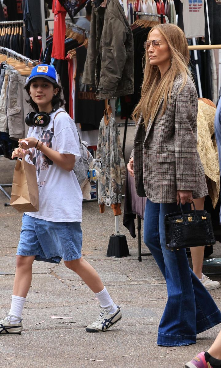 Jennifer Lopez and her daughter Emme