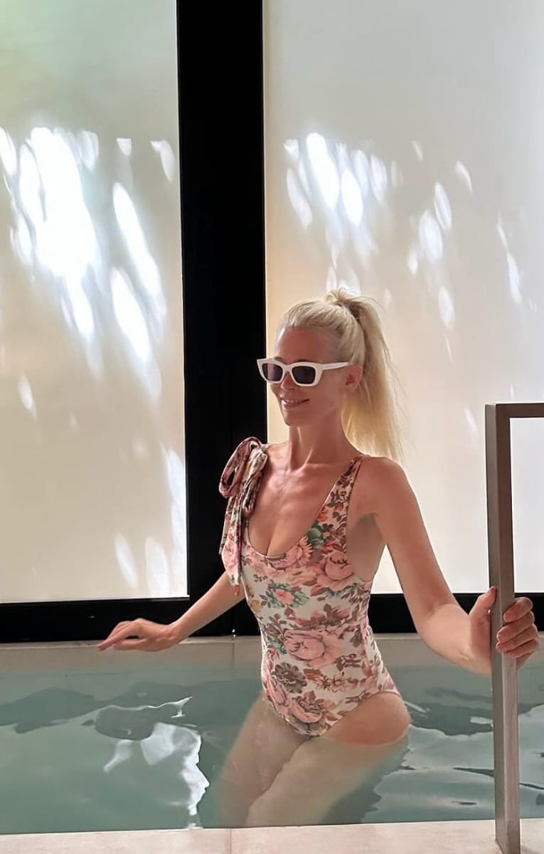 The supermodel gave fans a peek at a few birthday gifts