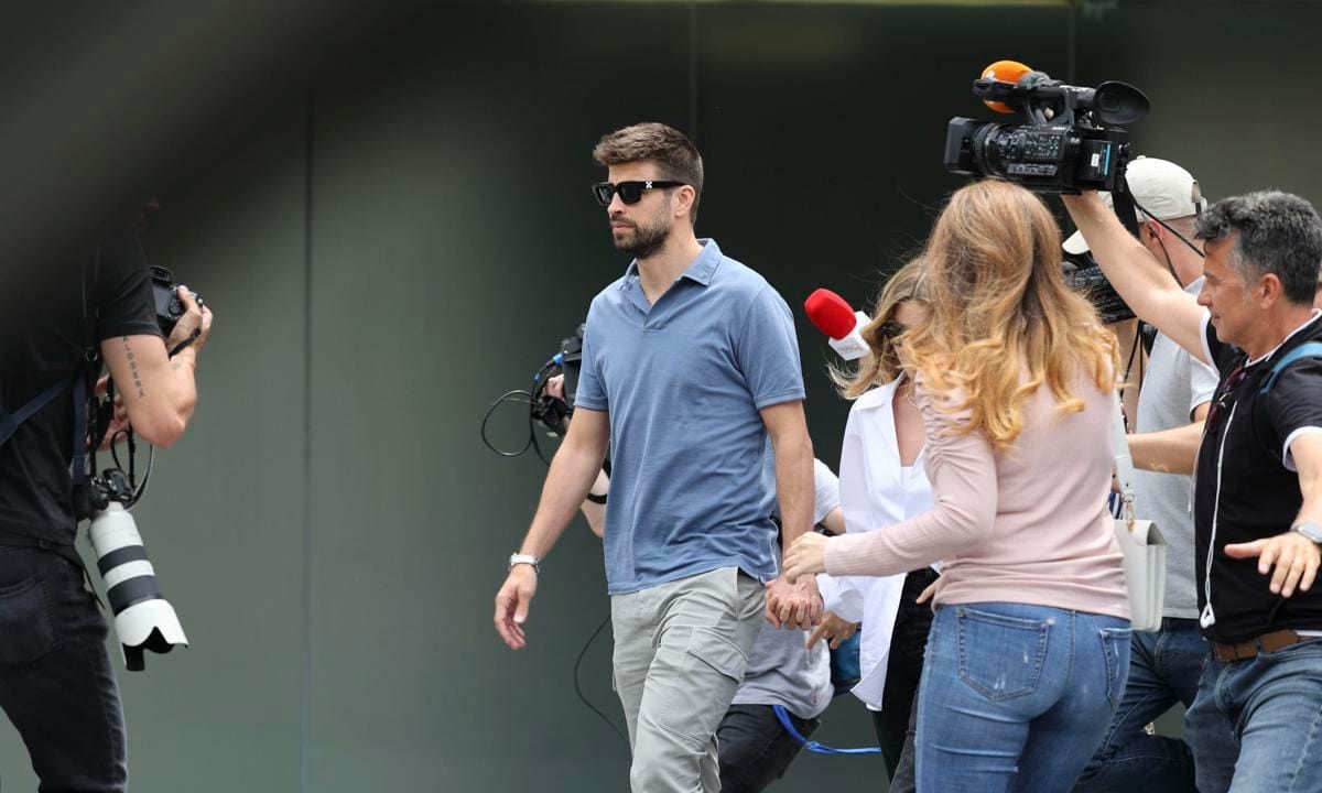 Gerard Pique and Clara Chia