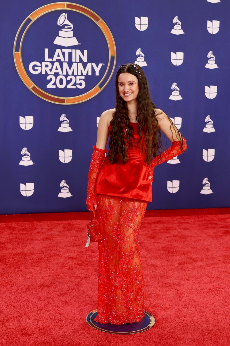 Joaquina at The 26th Annual Latin GRAMMY Awards on November 13, 2025 in Las Vegas, Nevada