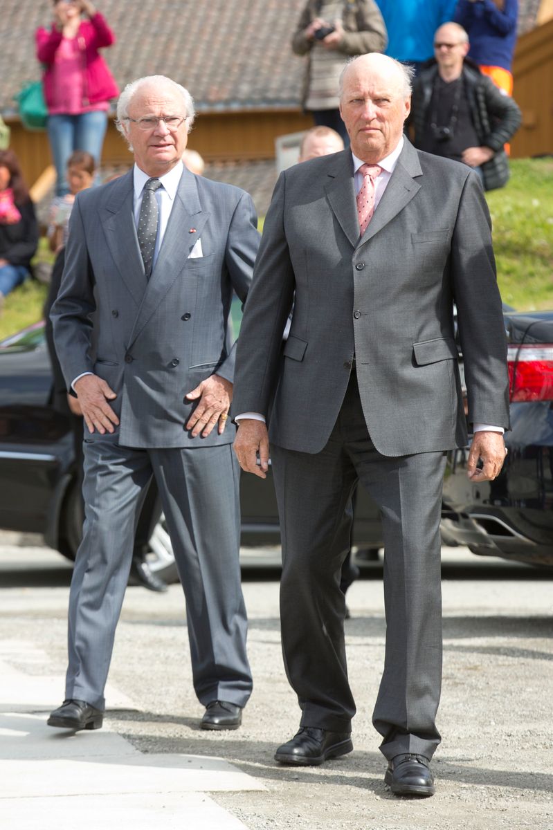 King Carl XVI Gustaf of Sweden and King Harald V of Norway shared a friendship that spanned decades, strengthened by family ties and the close bond between their neighboring royal houses.