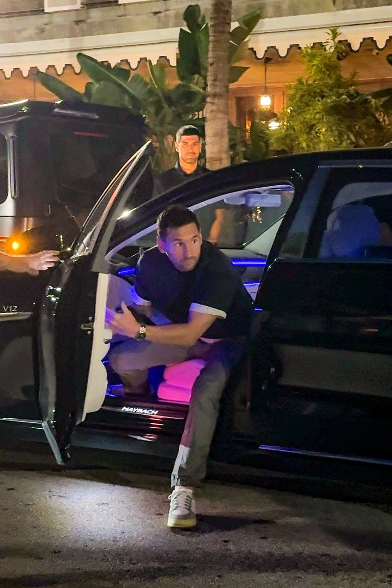  Lionel Messi and Antonela Roccuzzo's date night