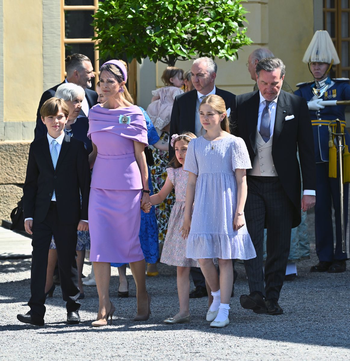Princess Ines's Baptism, Stockholm, Sweden - 13 Jun 2025