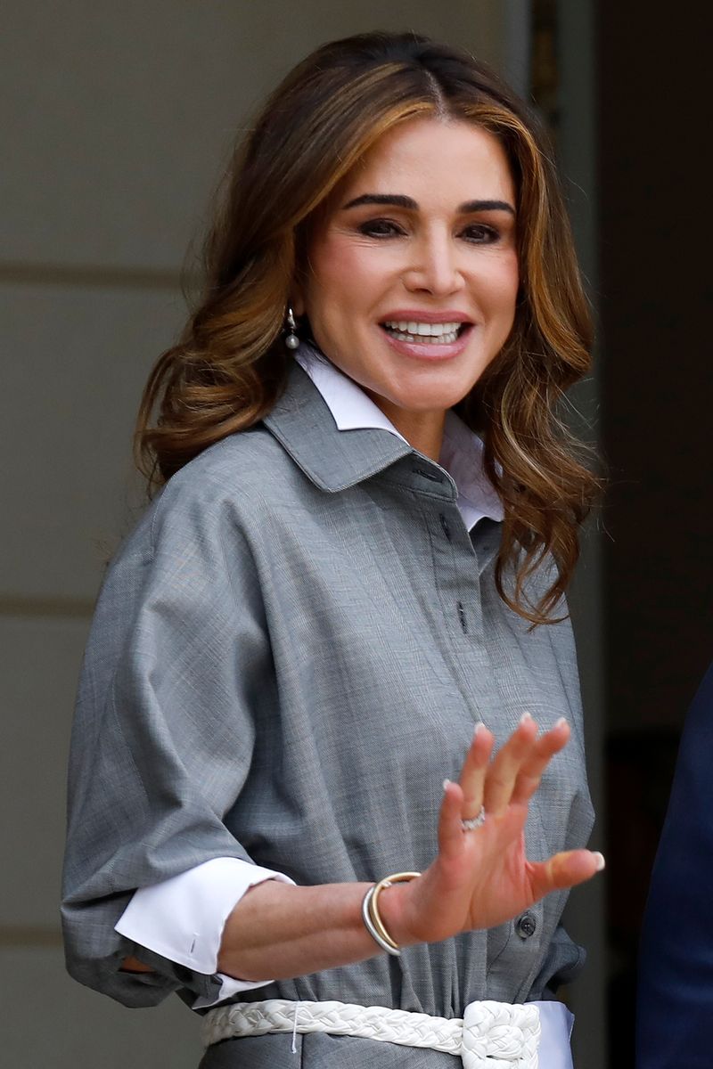 The royal’s latest look combined romantic details, masculine tailoring and statement accessories.