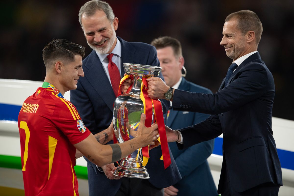 Spain’s royal fan has become a familiar presence at La Roja’s biggest matchesSpain’s royal fan has become a familiar presence at La Roja’s biggest matches