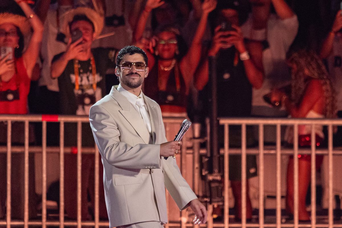 Bad Bunny se encuentra actualmente de gira