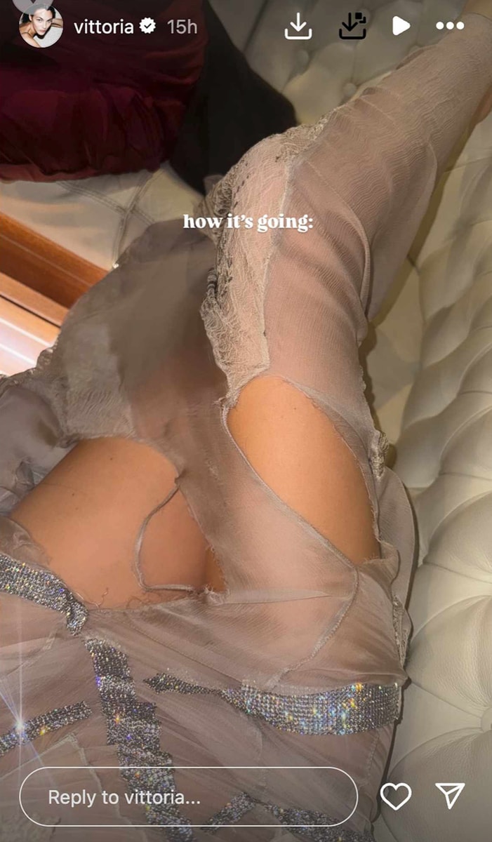 Vittoria Ceretti damaged Gisele Bündchen's dress at Bezos-Sanchez wedding