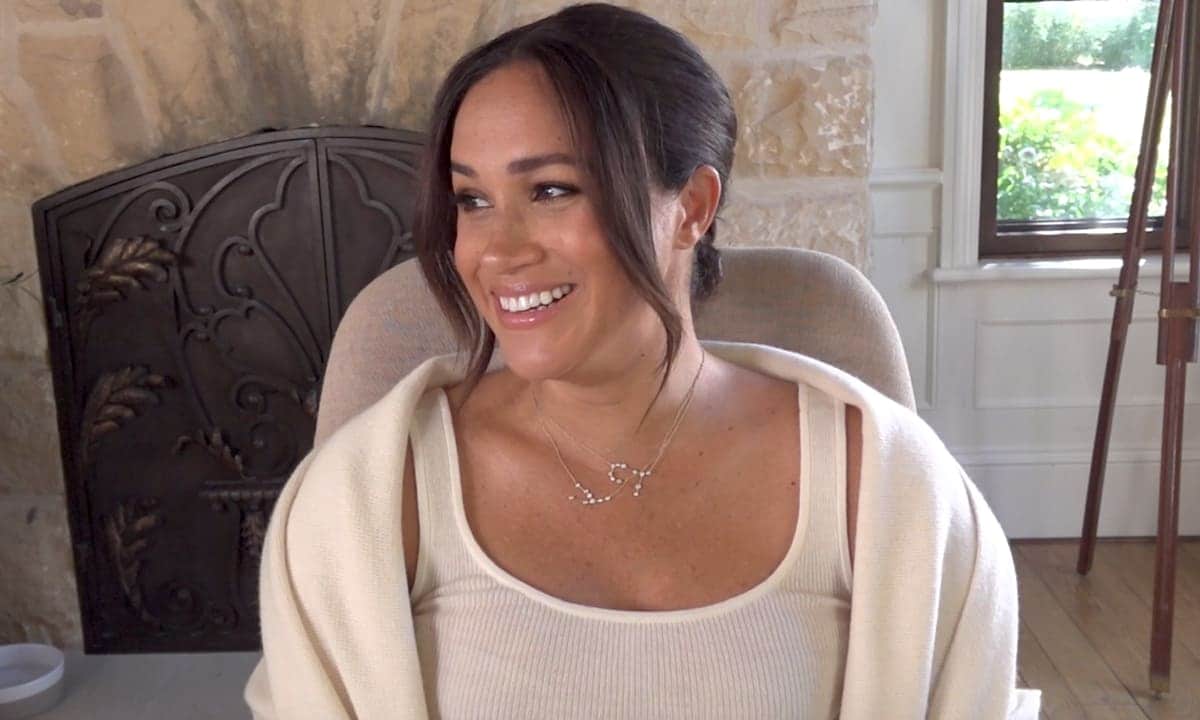 Meghan Markle paid tribute to her kids with her necklaces