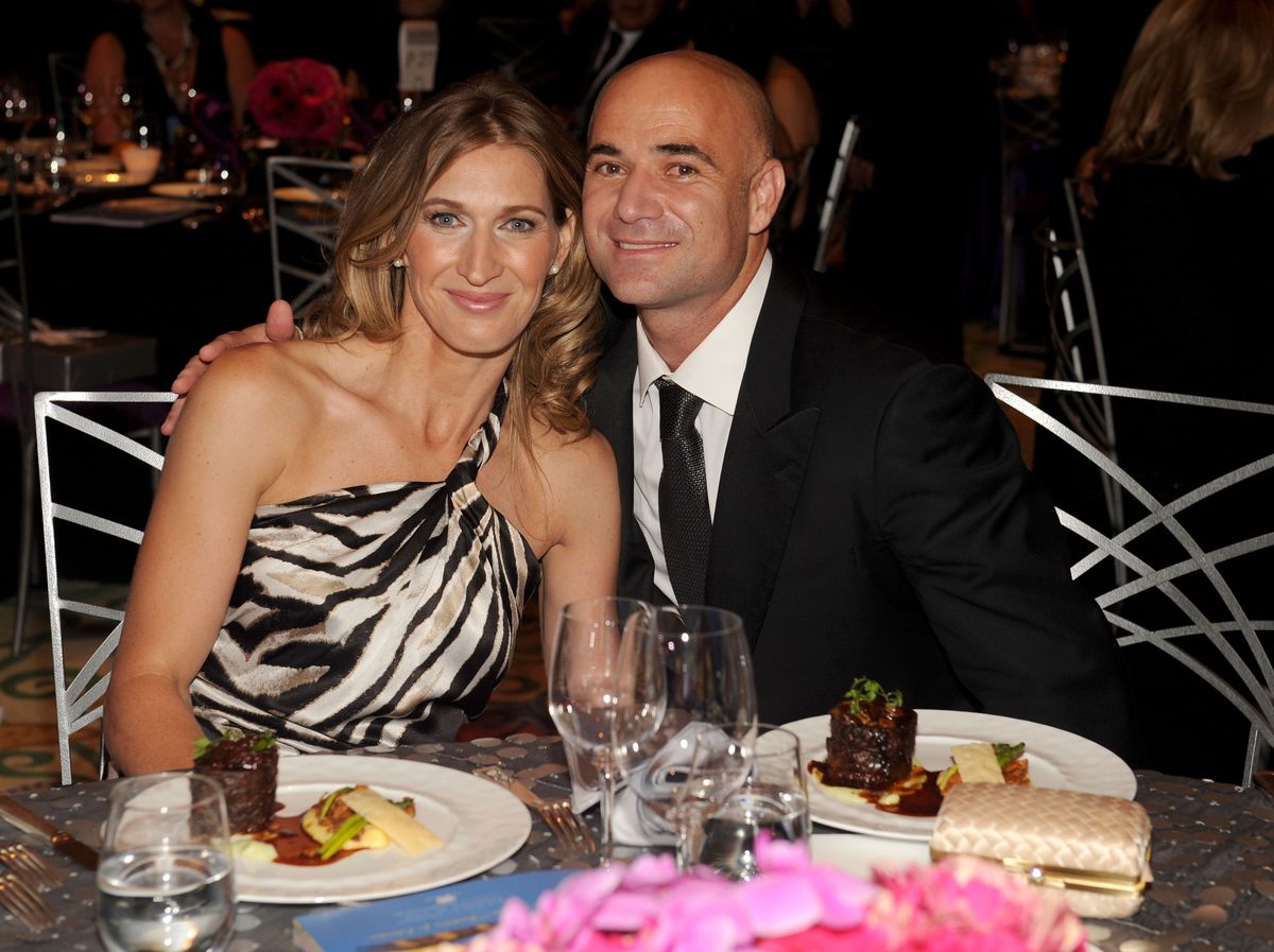 Agassi and Graf married in 2001 and share two kids