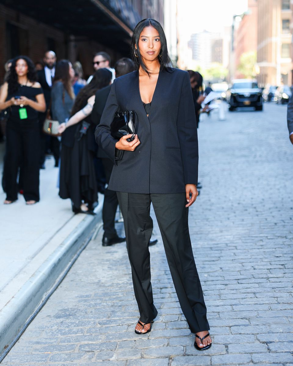 Natalia Bryant attends Calvin Klein Spring /Summer 2027 Fashion Show during New York Fashion Week on September 11, 2026 in New York City.