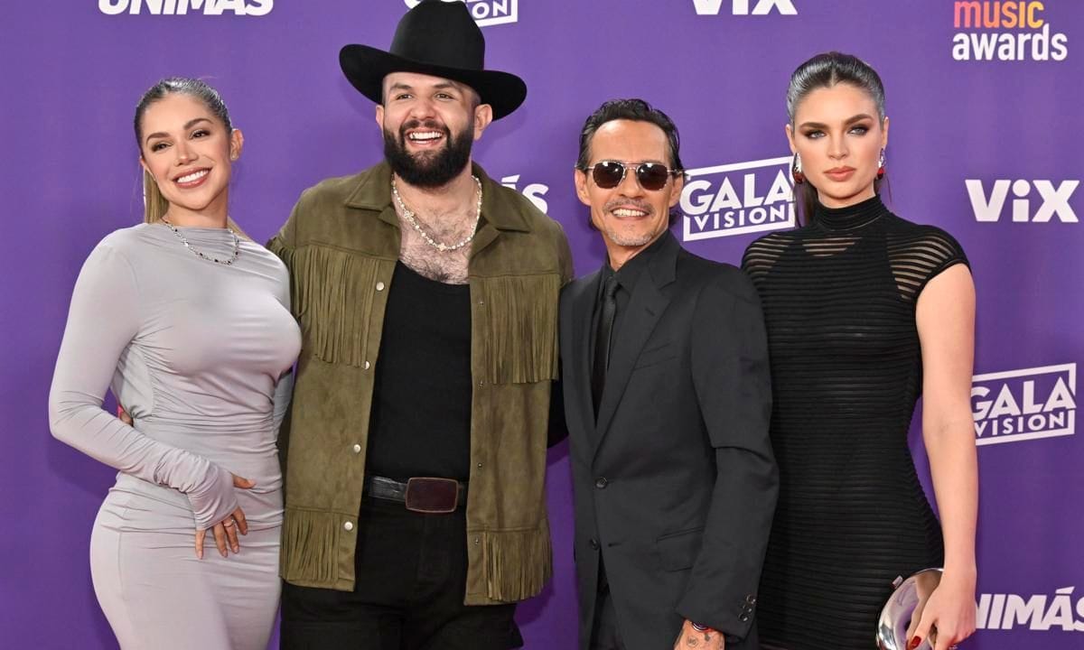 Meylin Zúñiga, Carin León, Marc Anthony y Nadia Ferreira