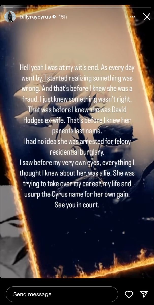 Billy Ray Cyrus 