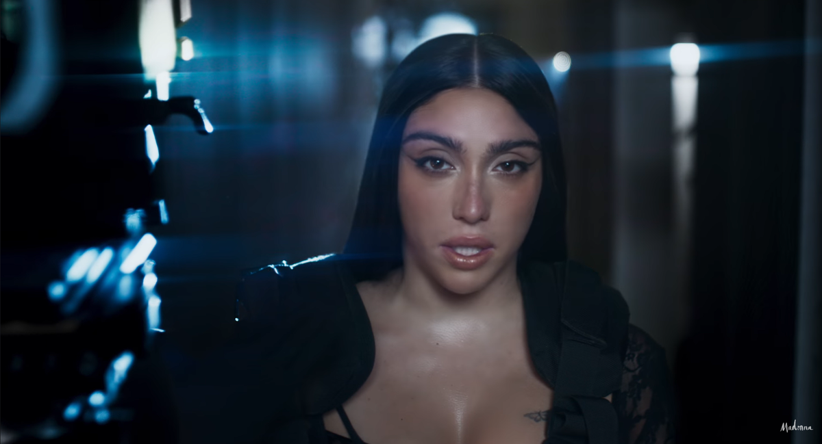 Lourdes Leon ends the short film, having a key appearance