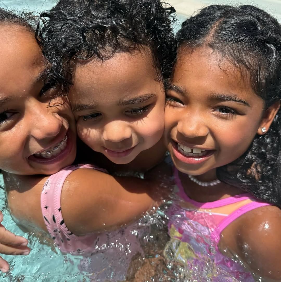 True, Tatum, and Dream have become three peas in a pod