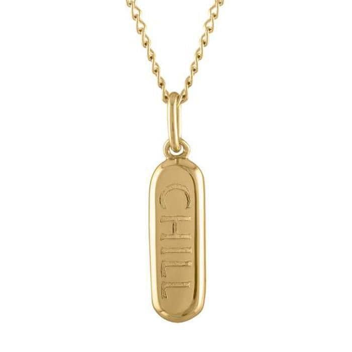 Chill Pill necklace