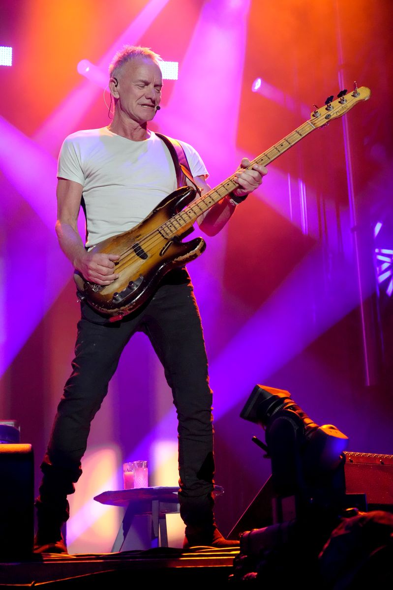 Sting performs onstage at the 2024 Ohana Music Festival at Doheny State Beach on September 28, 2024 in Dana Point, California.