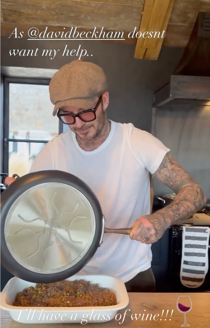 David is the chef in the family