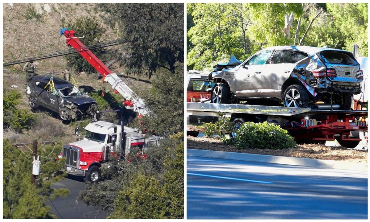 Tiger Woods crash
