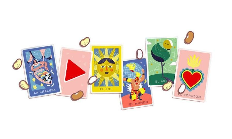 google doodle mexican loteria