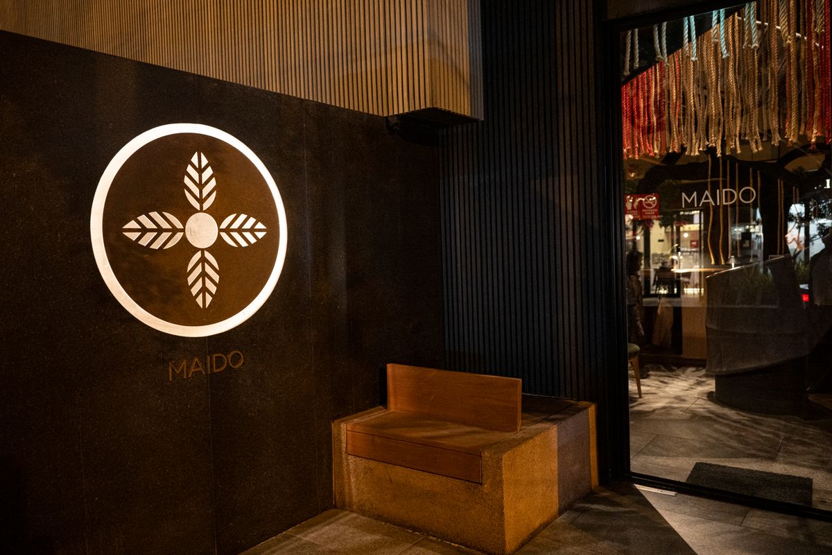 Picture of the facade of the Maido high-cuisine restaurant  in Lima, taken on June 19, 2025. The Lima restaurant Maido, emblem of the fusion of Japanese and Peruvian cuisine, is the best restaurant in the world in 2025.