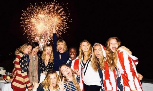 Taylor posted this picture featuring her A-list girl squad.
<br>
Photo: Instagram/@taylorswift