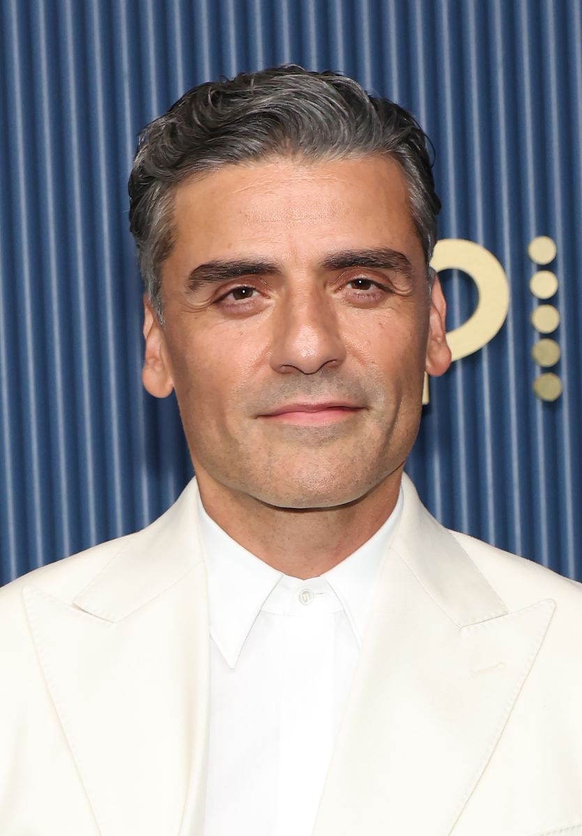 The combination of cream, white and black makes it instantly recognizable in a sea of conventional tuxedos.