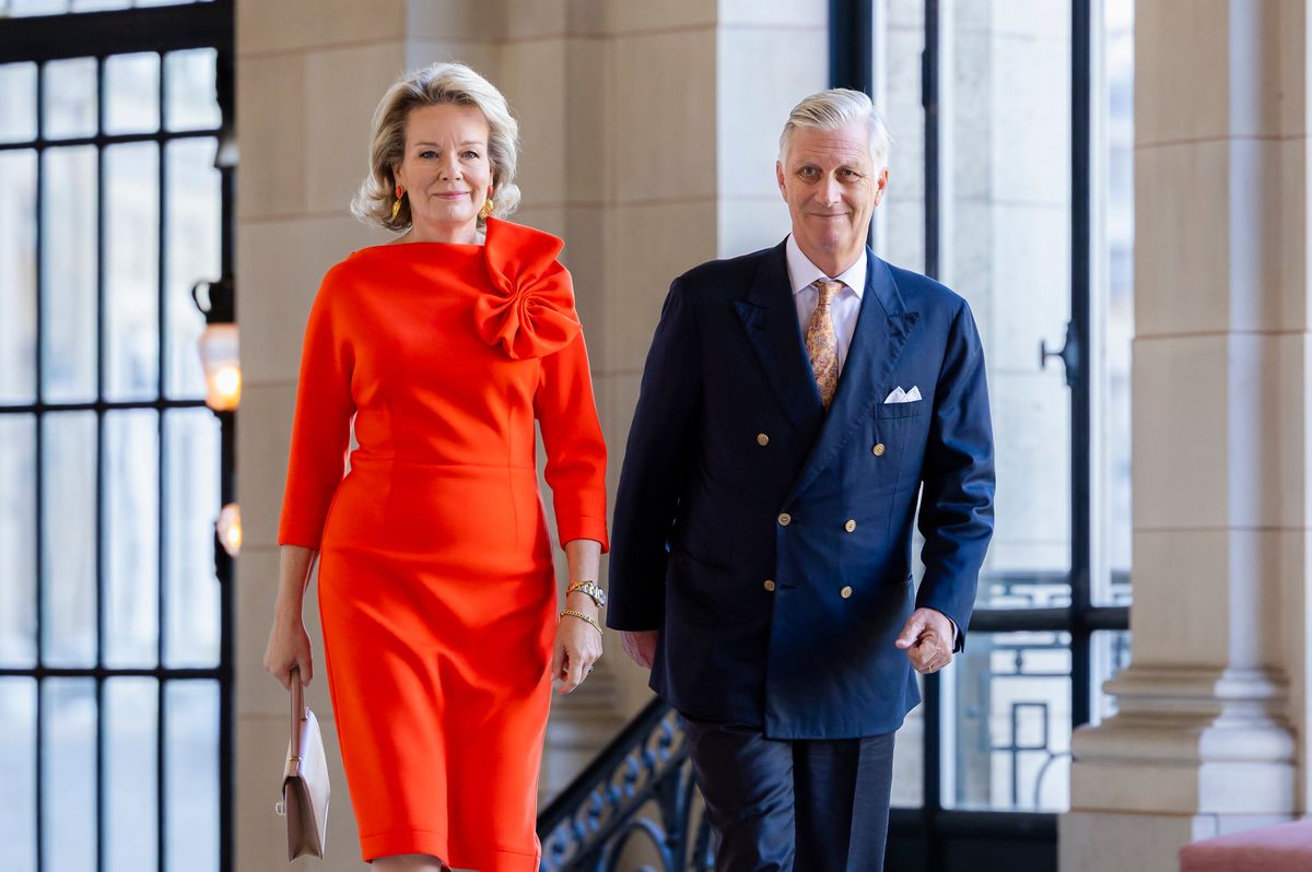 The reception gave the king and queen an opportunity to congratulate Belgium’s sporting stars and meet members of their support teams.