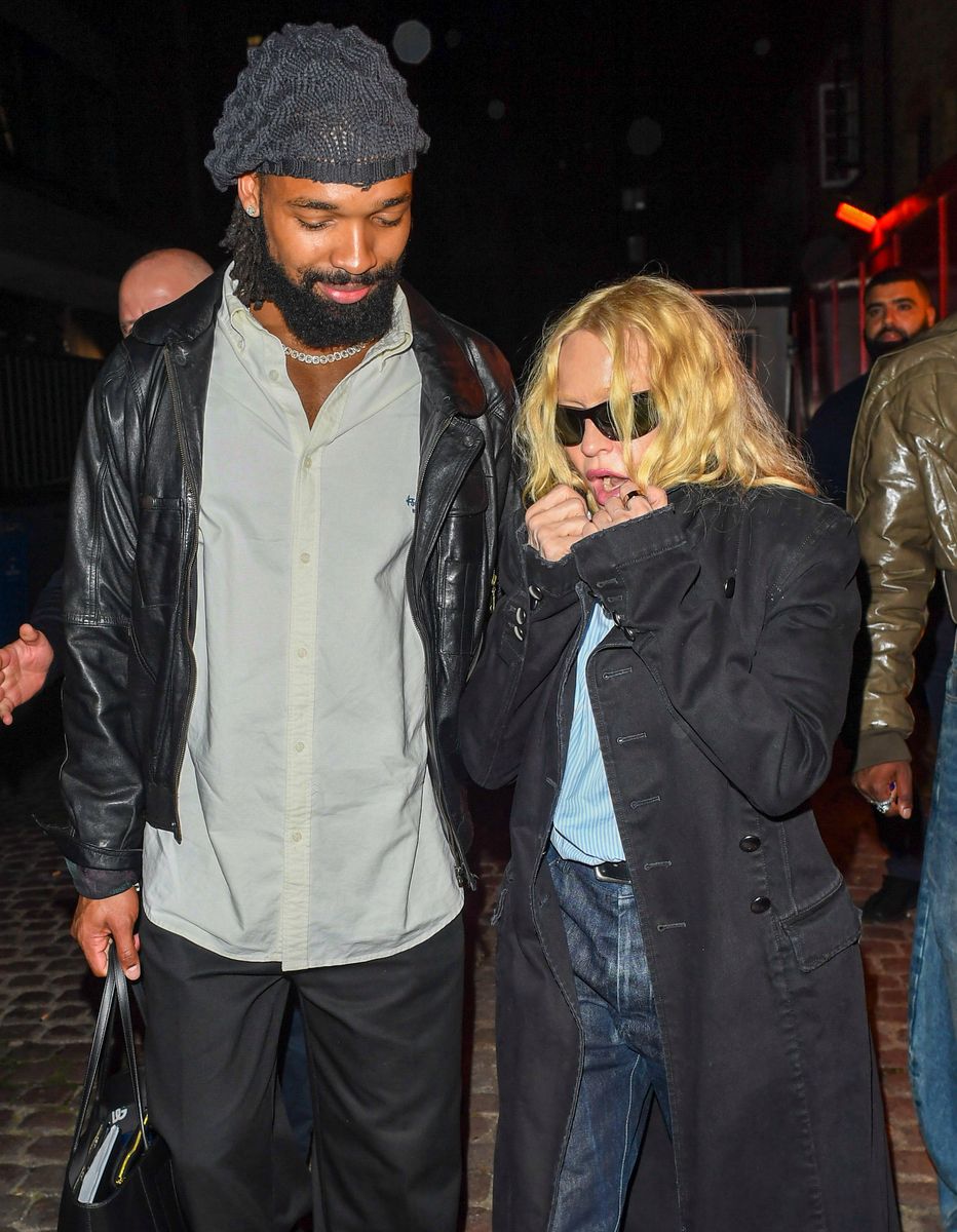 
Madonna & Her Beau Akeem Morris 