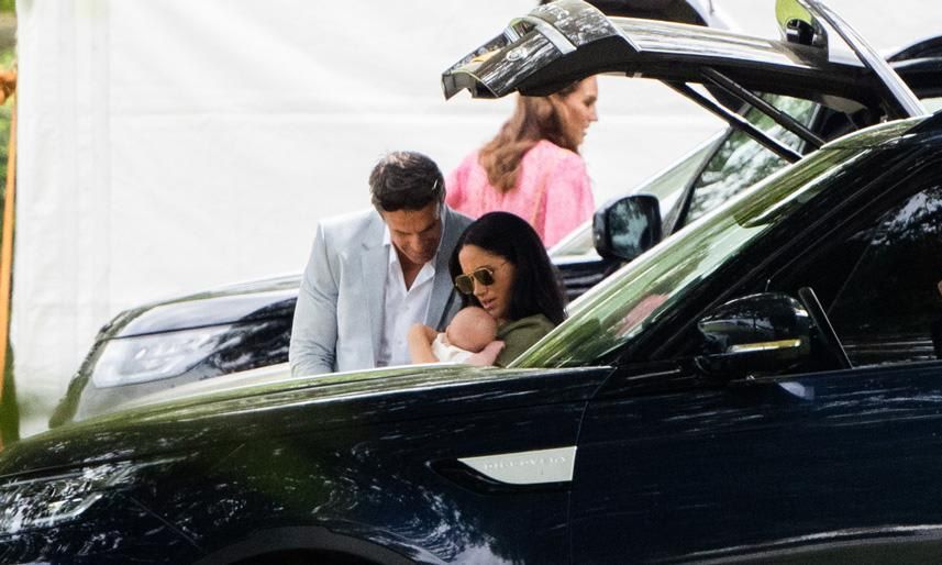 Meghan Markle and Prince Harry Polo Match mystery guy