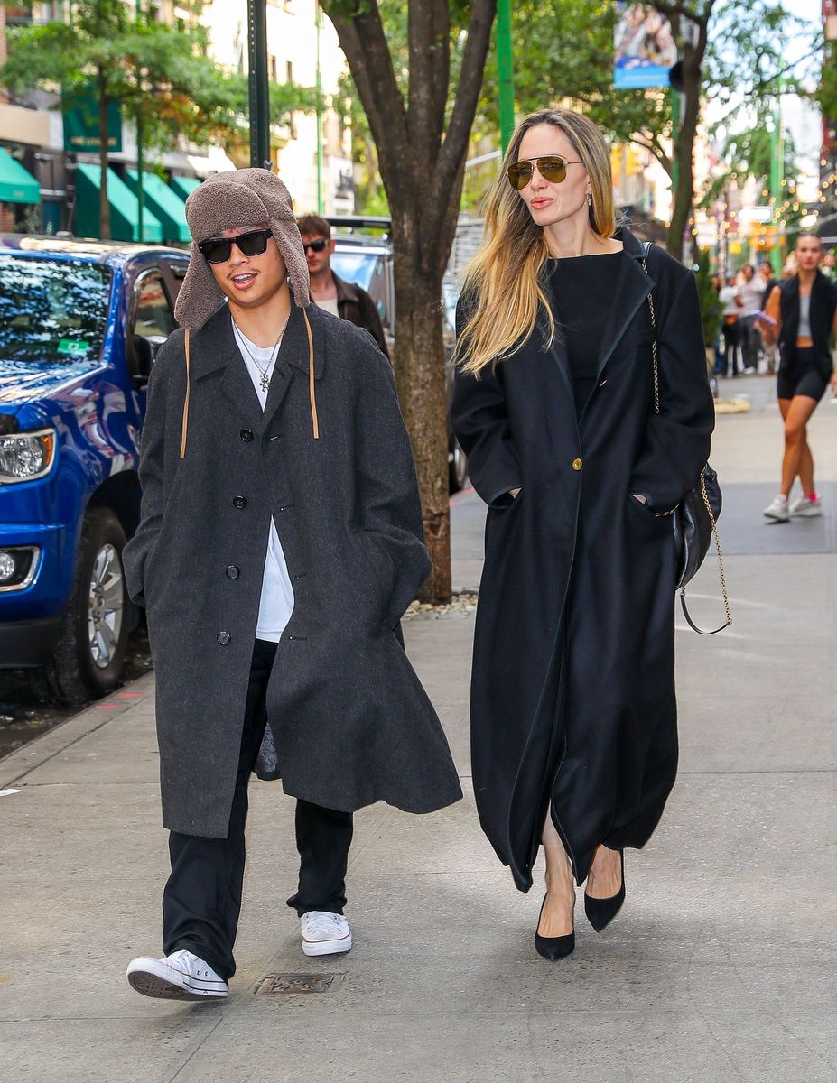 Angelina Jolie and son Pax also spend plenty of time together in New York City