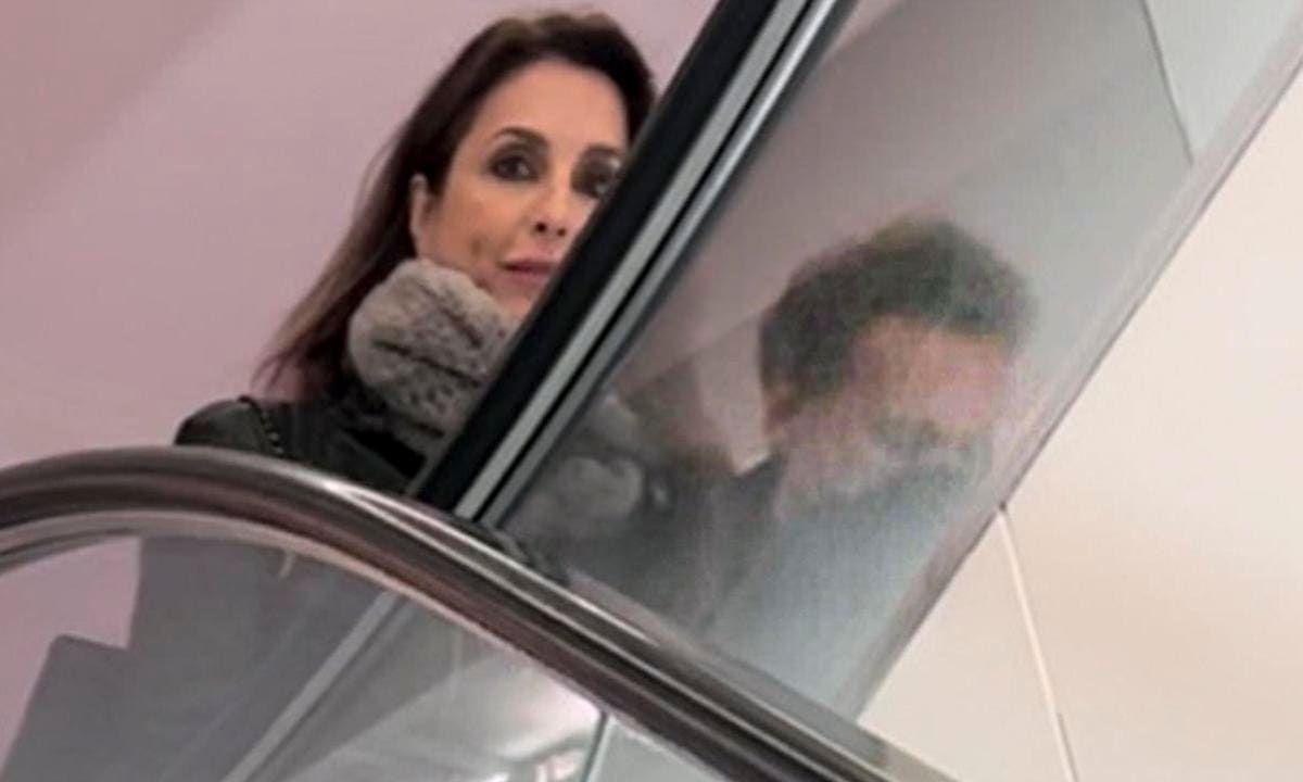 Luis Miguel and Paloma were seen shopping together in January
