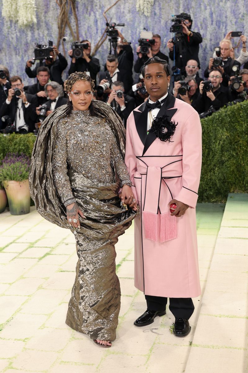Rihanna and A$AP Rocky went viral for multiple reasons 
