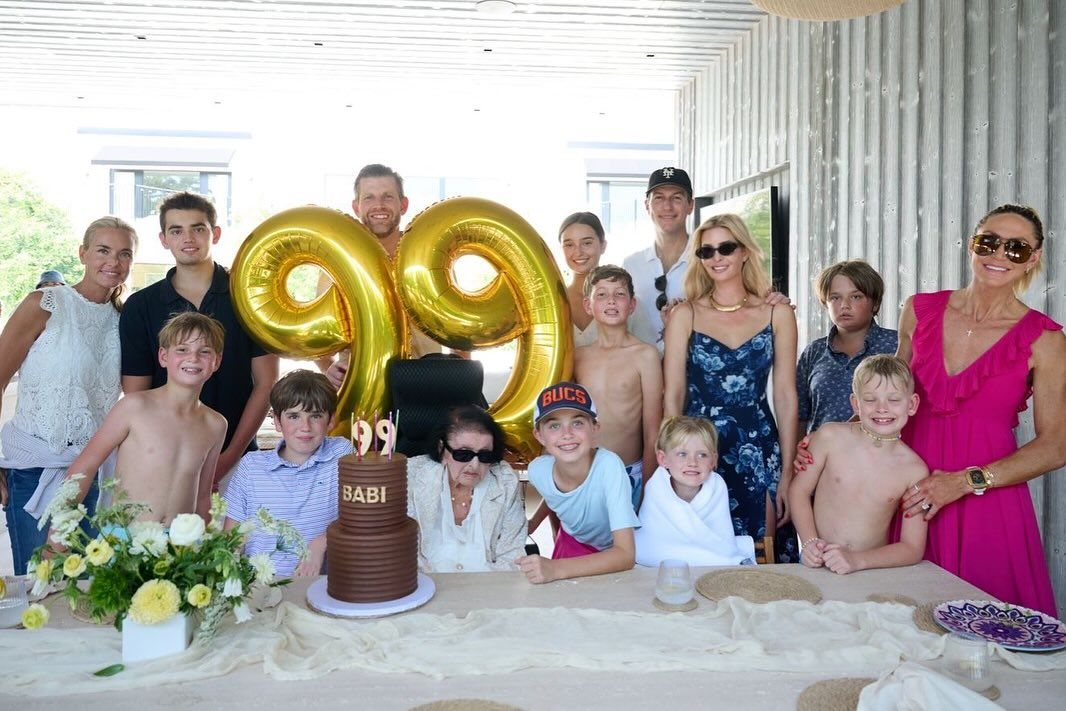 Babi's birthday celebration was attended by most of her family members
