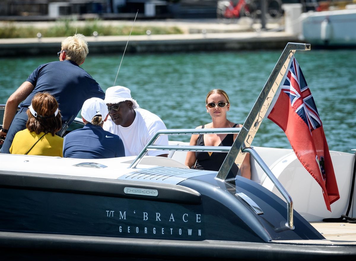 Michael Jordan and Yvette Prieto take their family to Croatia aboard a  $150M superyacht [PHOTOS]