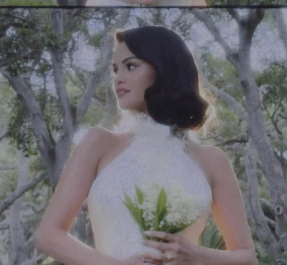 Selena Gomez at her wedding