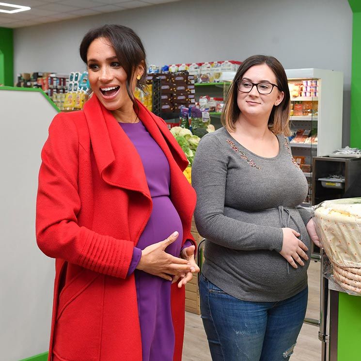 Meghan Markle baby bump