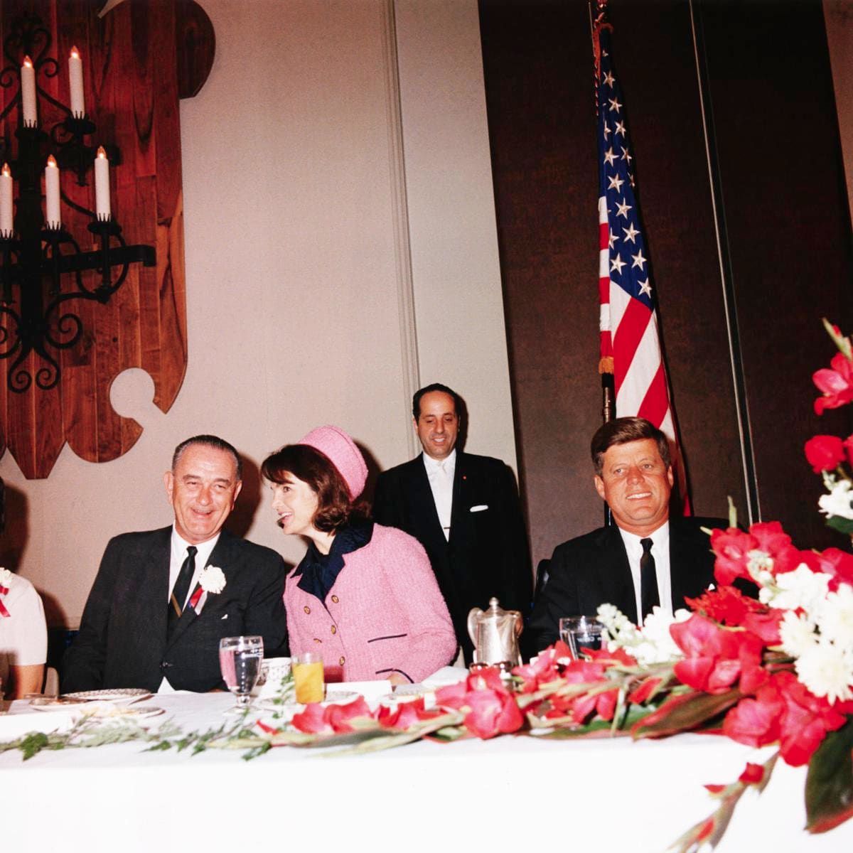 jackie kennedy pink dress museum Jackie Kennedy's pink wool suit and the dark side of first lady fashion |  Fashion
