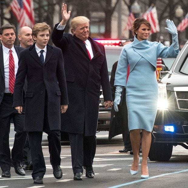 Melania plans to relocate to D.C. after her son finishes the school year.
Photo: Kevin Dietsch - Pool/Getty Images