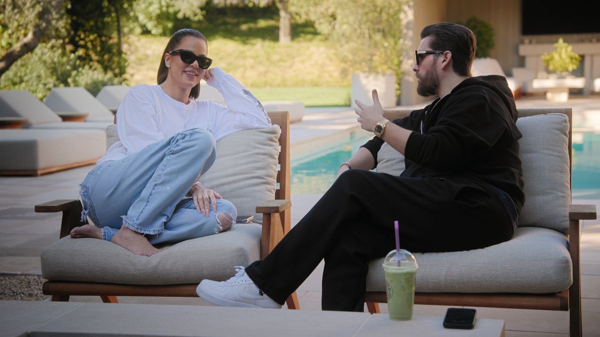 Khloé Kardashian jokes about having a baby with Scott Disick in the new Season 8 trailer for The Kardashians.