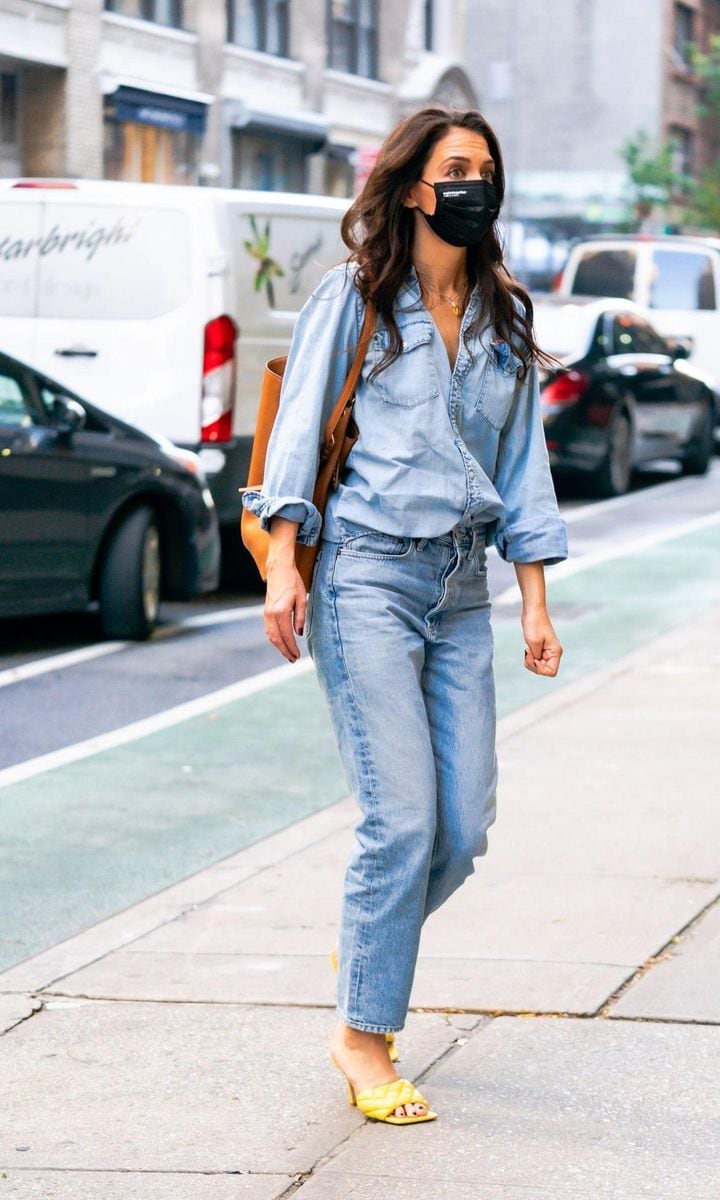 Kate Holmes in New York City earlier this week.