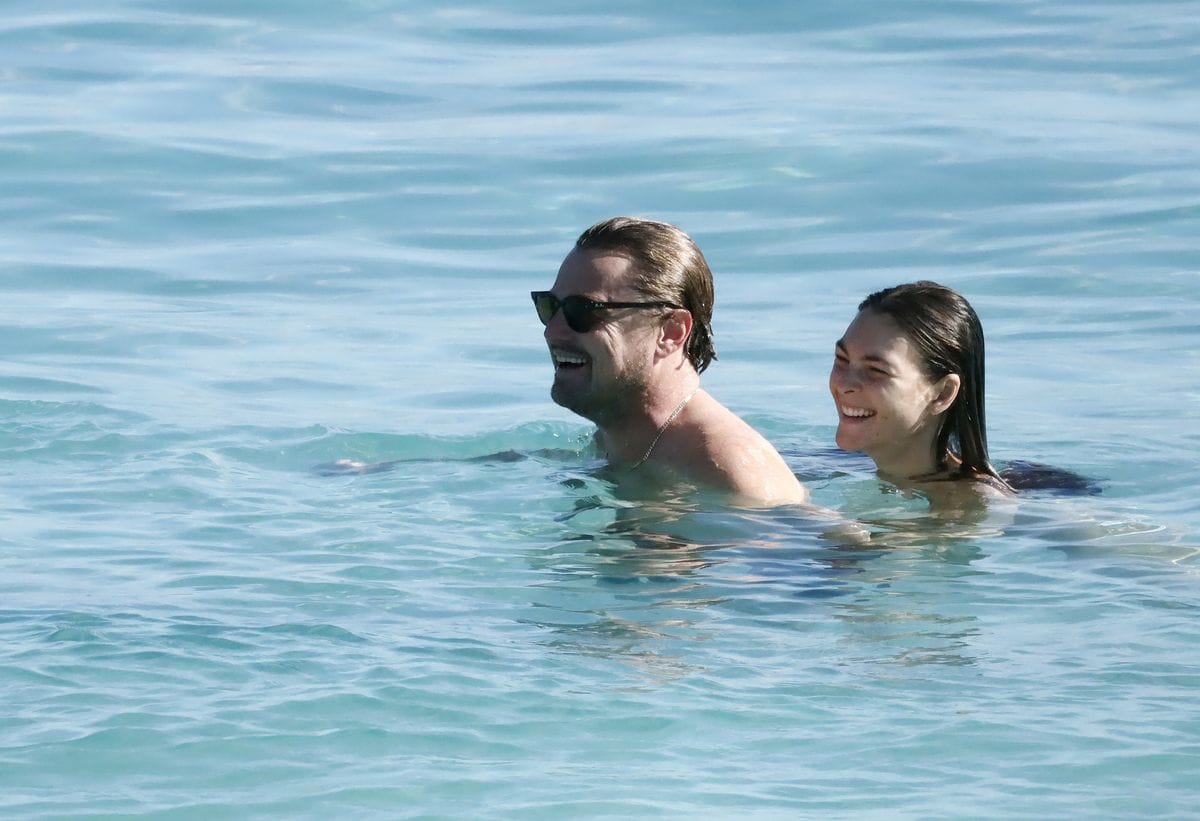 Leonardo DiCaprio and Vittoria Ceretti