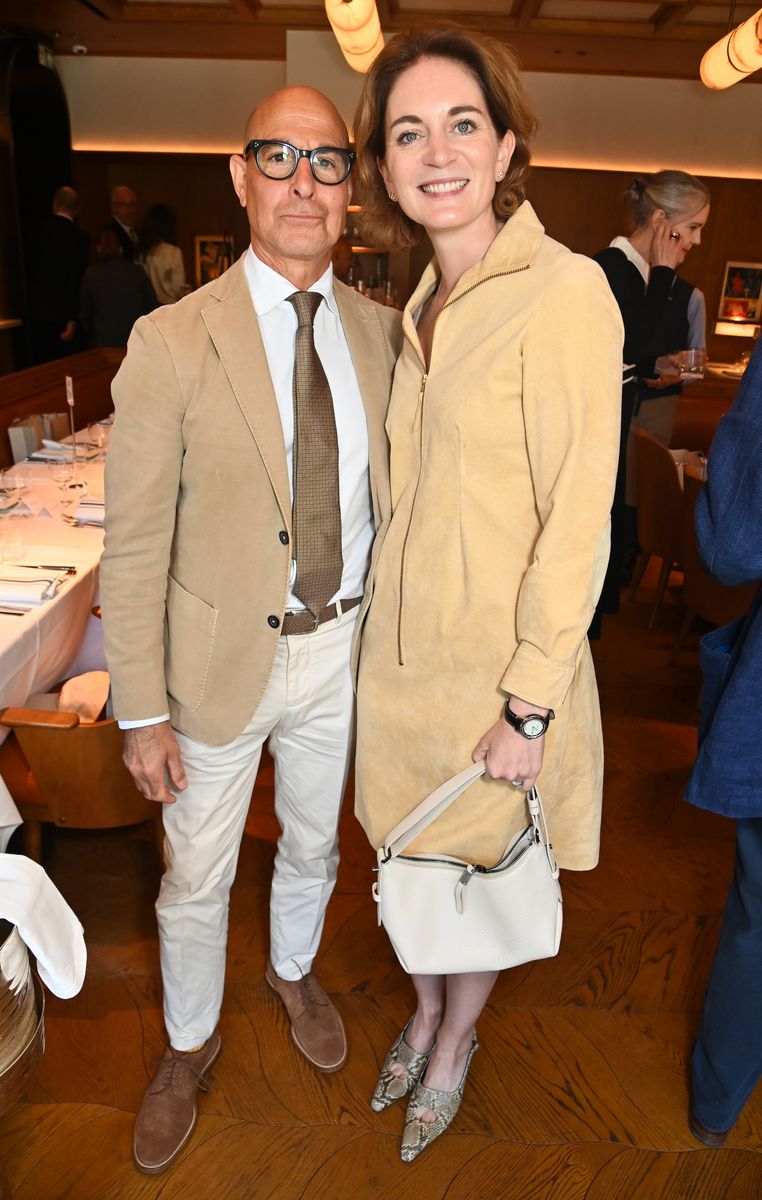 Stanley Tucci on Love, Aging, and the Life He Shares With Felicity Blunt