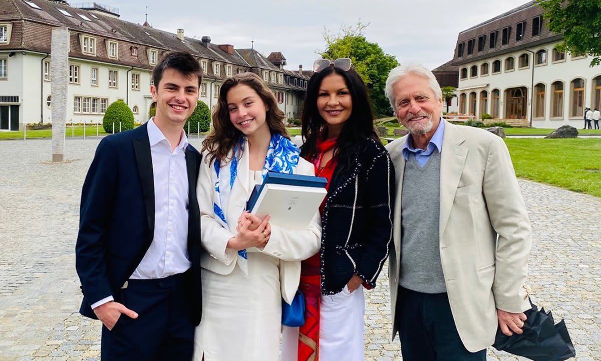 Carys Douglas graduates high school