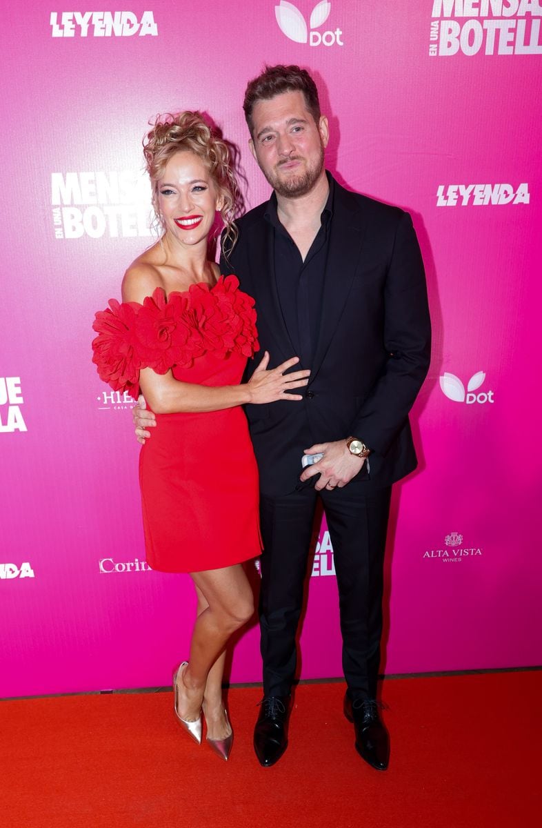  Michael Bublé and Luisana Lopilato