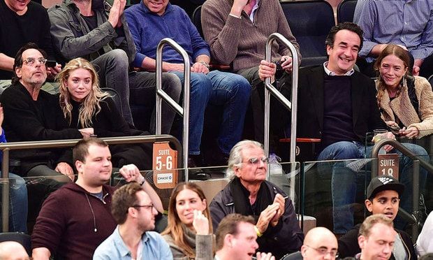 It was a double date night for Mary-Kate and Ashley Olsen.
Photo: James Devaney/GC Images