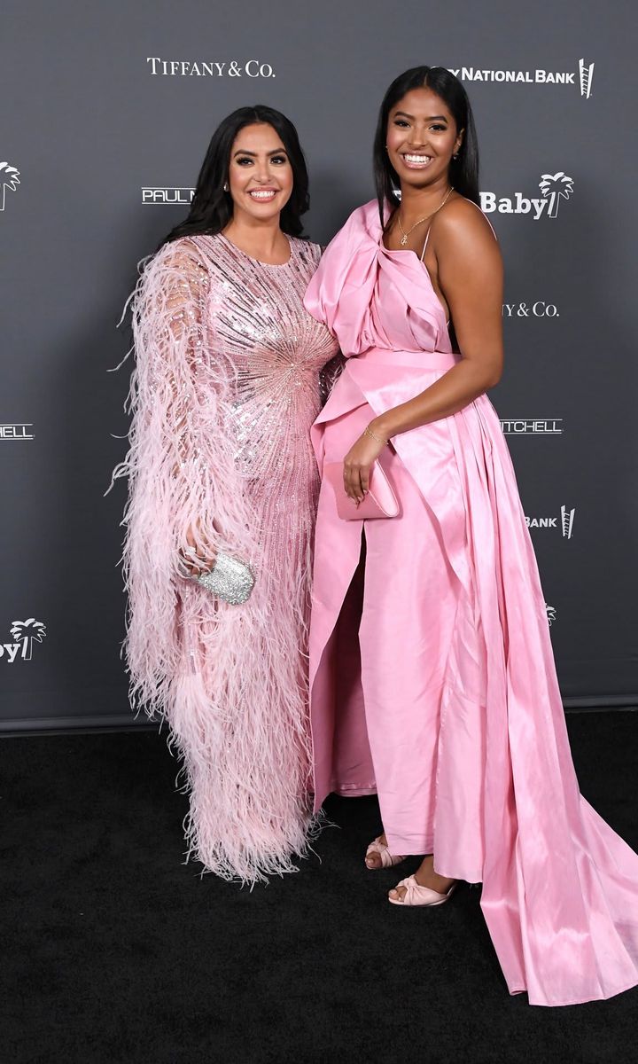 Vanessa Bryant posing with her daughter Natalia Bryant at the Baby2Baby Gala in West Hollywood