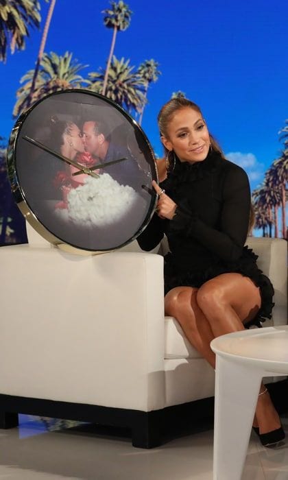 Jennifer Lopez on Ellen Degeneres