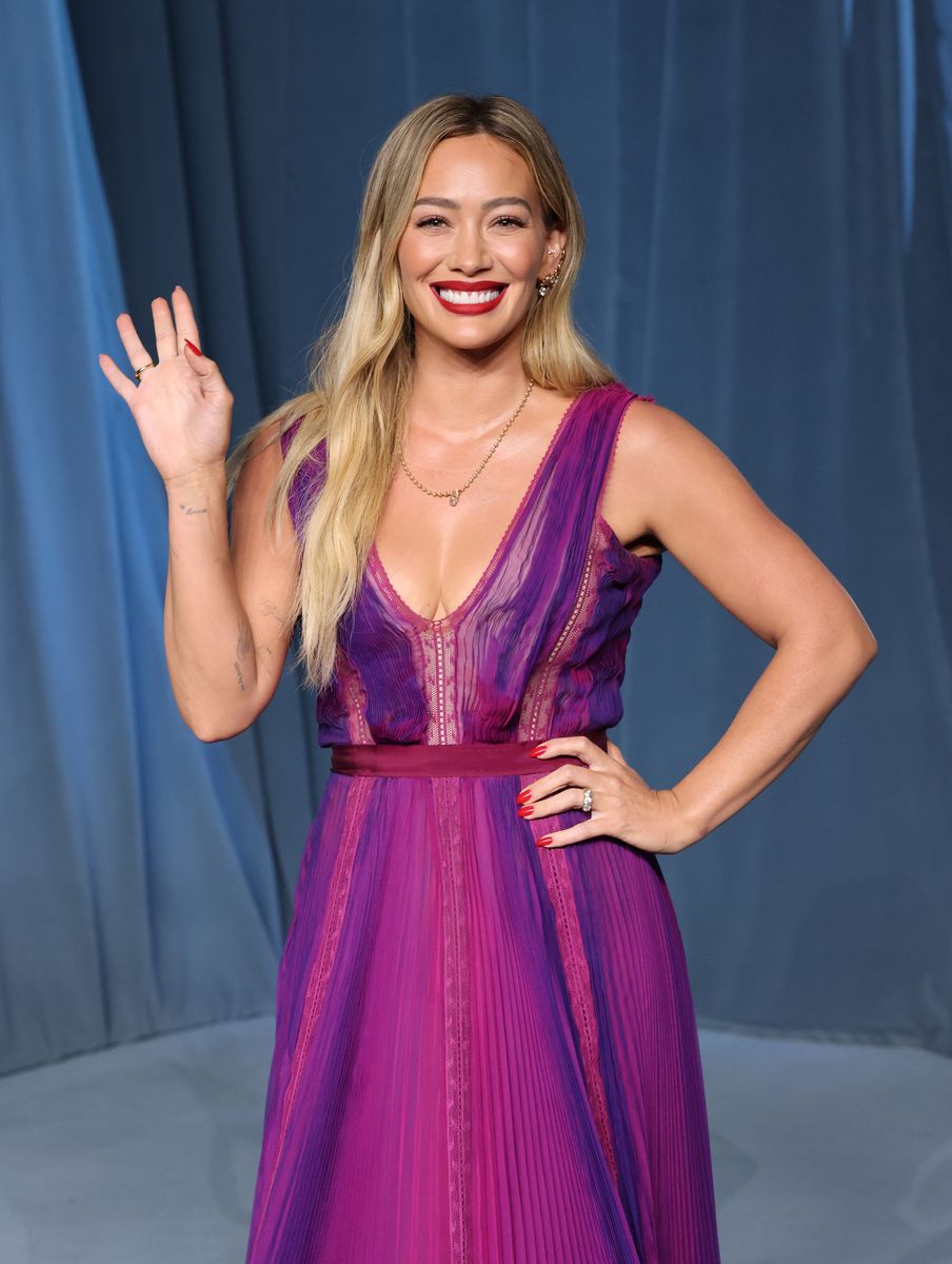 Hilary Duff is commenting on the swirling speculation around her new single, 'Mature,' even if she isn’t giving away all the answers. 